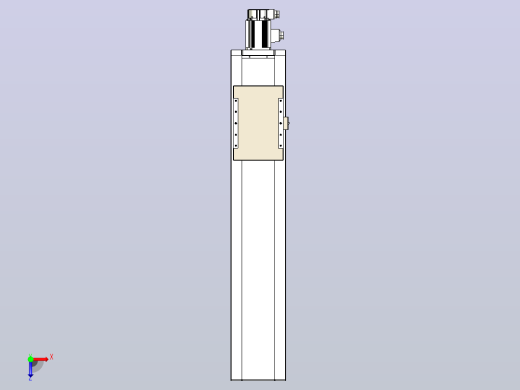 滚珠丝杠直线轴带导轨全封闭TPA-HCR-220D-3210C-L850-M-C-P1K-N3俯视缩略图