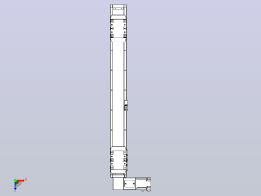 皮带直线轴双滑块型TPA-GCBS-80-P60-L250-DL-M20-N3俯视缩略图