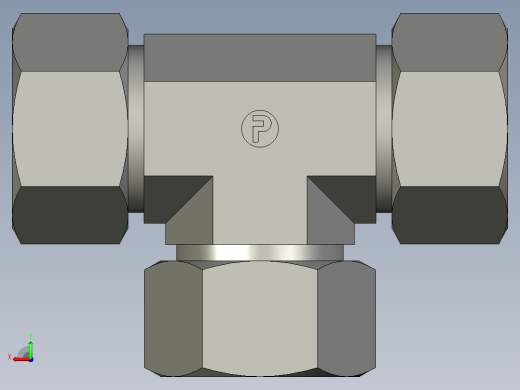 EO接头三通T30SCF.stp后视缩略图