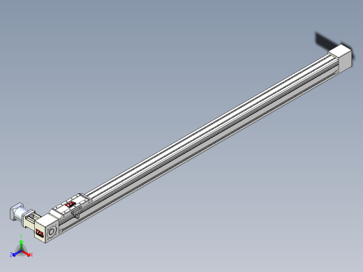 伺服电机集成皮带传动直线执行器TPA-OCB-60-140-L1450-DL-J60-N3