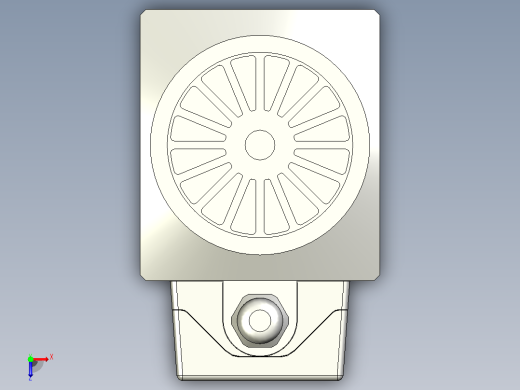 6068C-SCF30铝材精密锯切系列电主轴[SFM6068C-06-3.7KW-SCF30]俯视缩略图