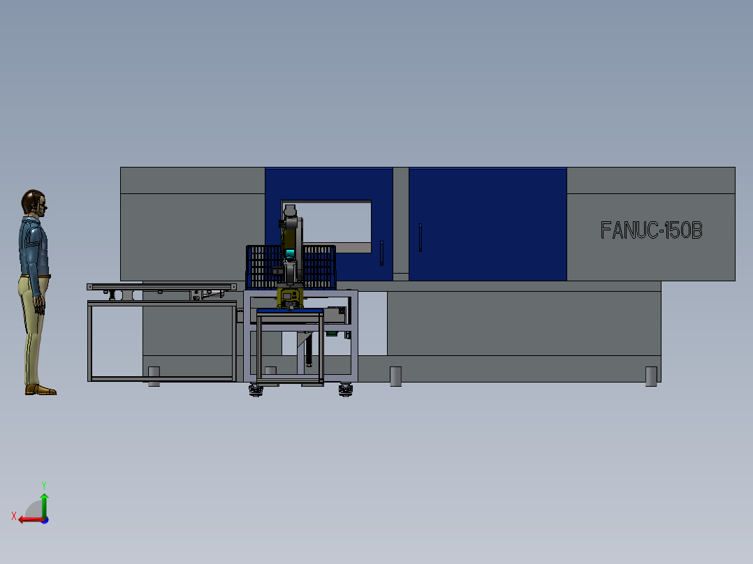 全自动修边设备sw2020可编辑后视图