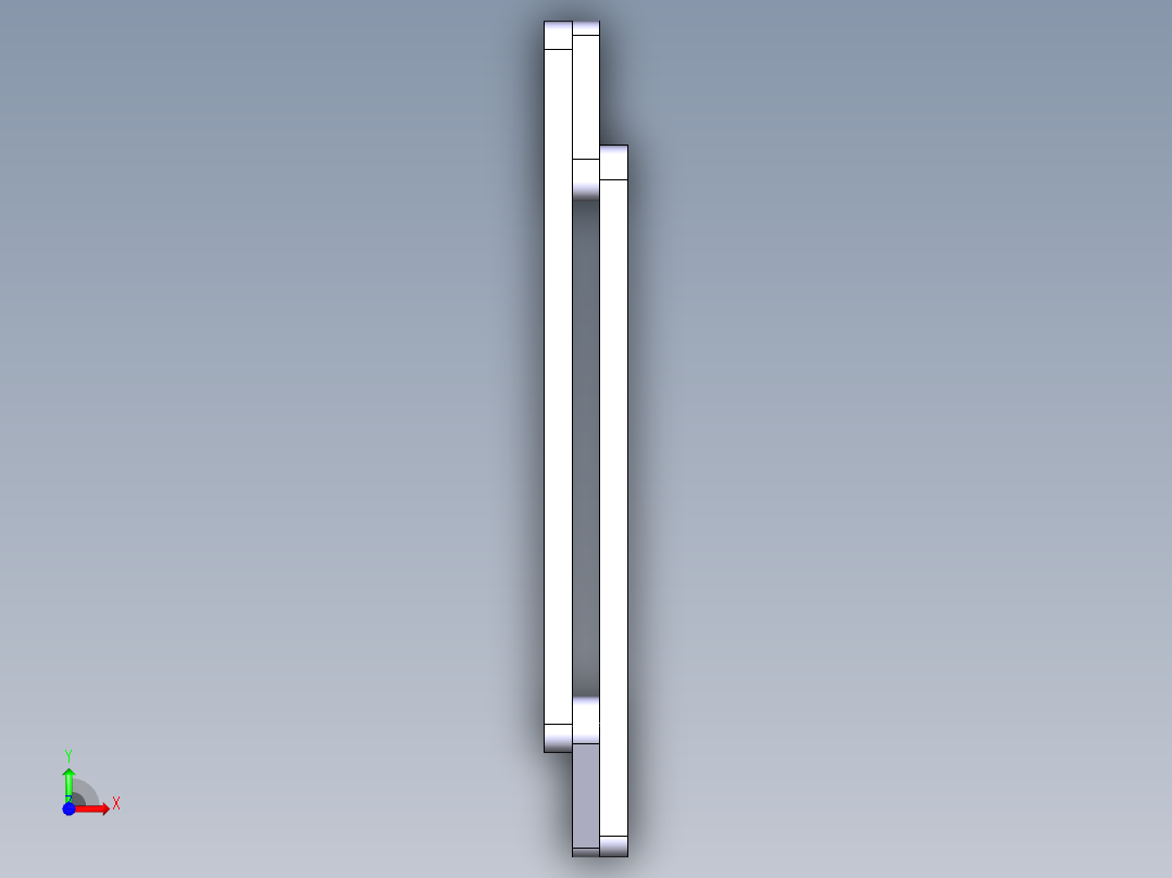 CATIA 平面四杆机构设计前视图