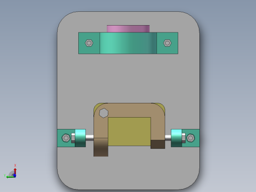 钻孔支架镗43孔夹具设计