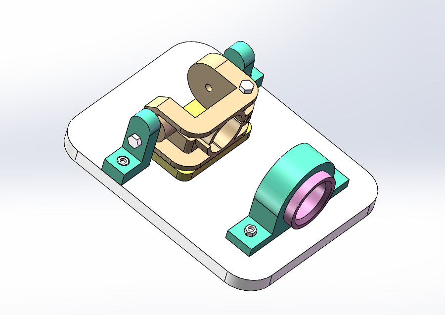 钻孔支架镗43孔夹具设计