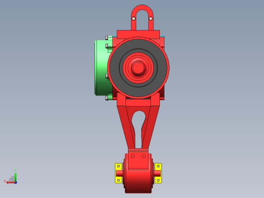 crh380轴箱装配后视缩略图