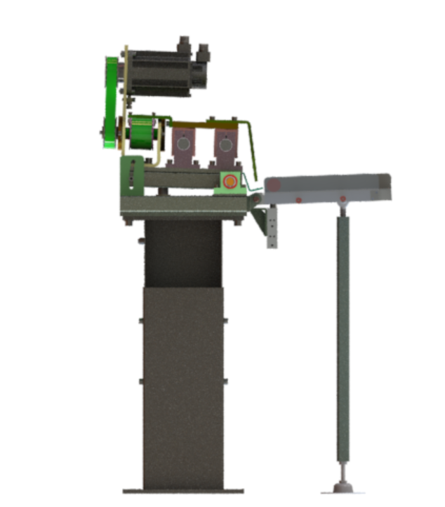 棒料自动送料机模型图