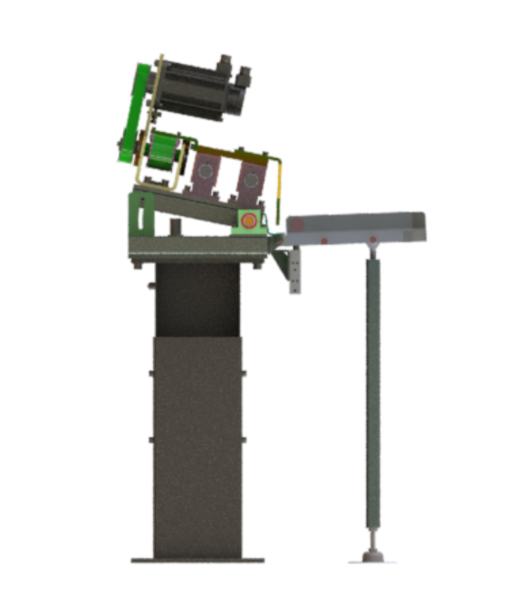 棒料自动送料机模型图