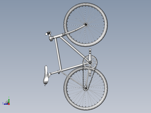 85---自制的单车设计模型sw2016三维图纸模型设计图纸右视缩略图