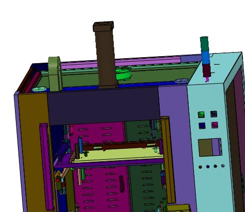 两个塑料制品熔融机器