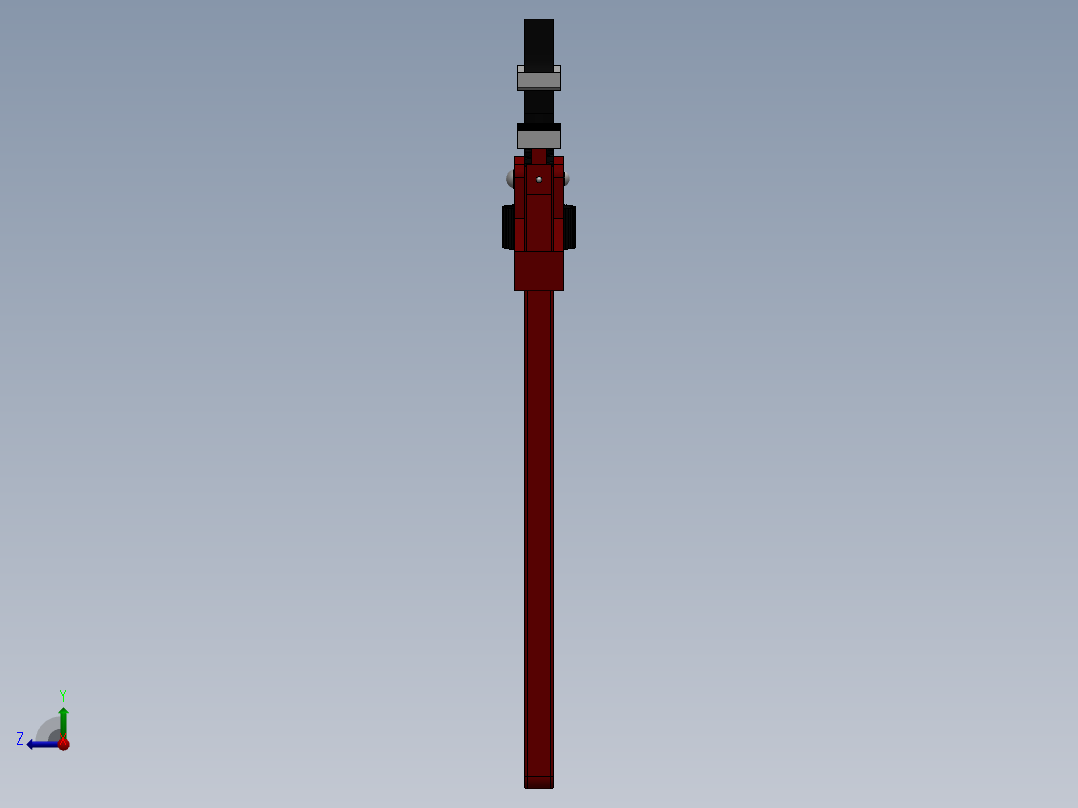 管道扳手右视图