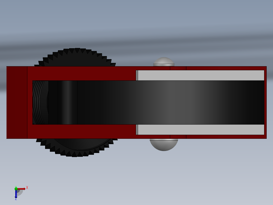 管道扳手俯视图