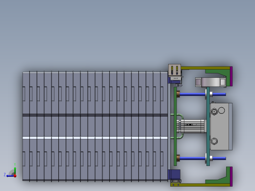 无杆气缸式送料机构右视缩略图