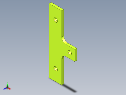 ABS 笔记本CNC工装夹具三维模型BAN3