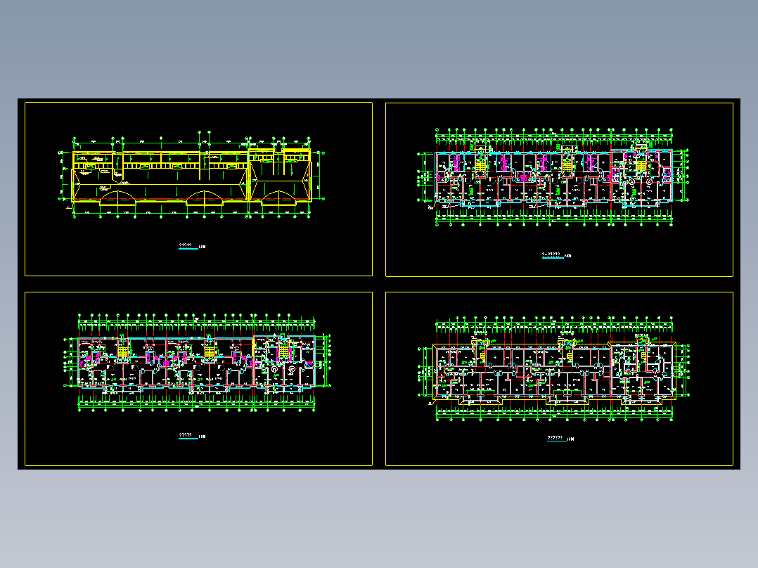 住宅建筑平面图四