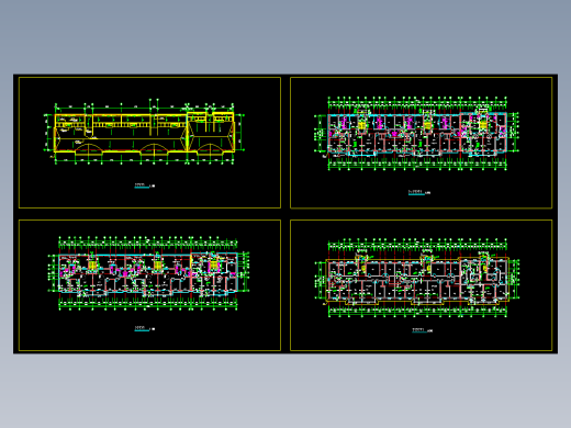 住宅建筑平面图四