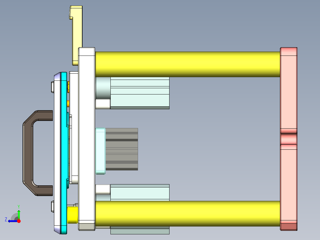 TP301-C-CNC2笔记本CNC工装夹具三维模型-0609右视图