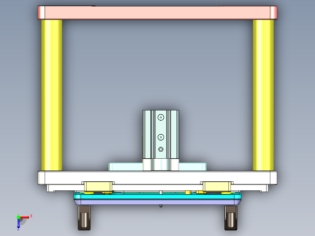 TP301-C-CNC2笔记本CNC工装夹具三维模型-0609俯视图