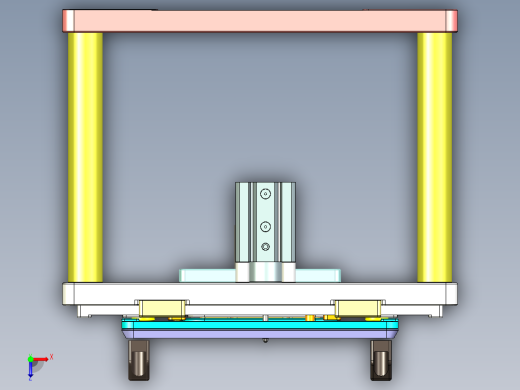 TP301-C-CNC2笔记本CNC工装夹具三维模型-0609俯视缩略图