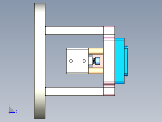 siva_cam_ring笔记本CNC工装夹具三维模型-CNC1-2016-09-27左视缩略图