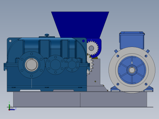 练泥机sw18可编辑左视缩略图