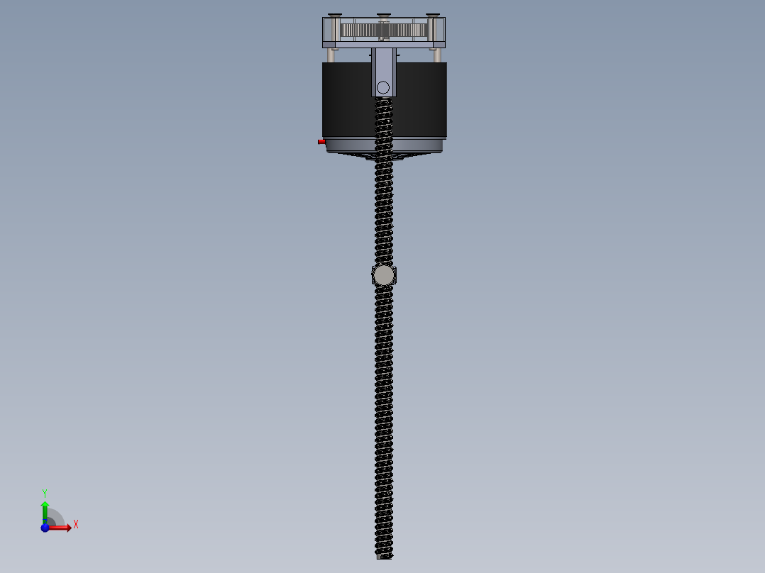 顶置式轿车前视图