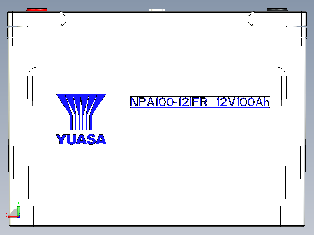 电池仓、电池(92)后视图