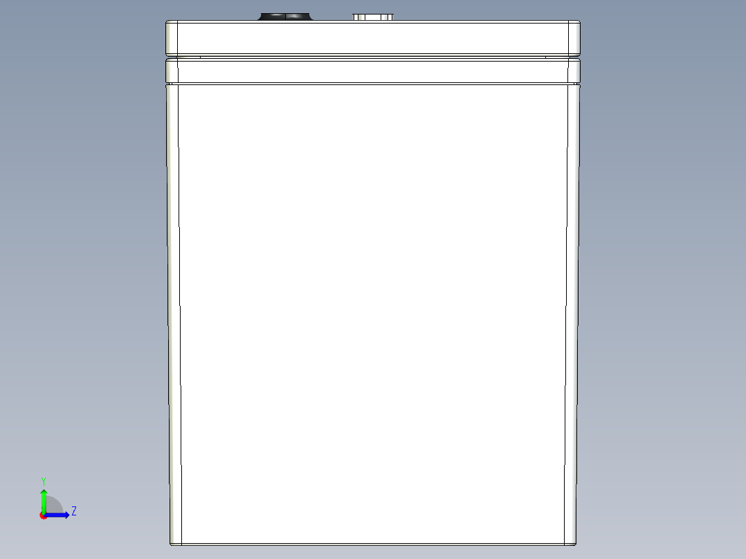 电池仓、电池(92)左视图