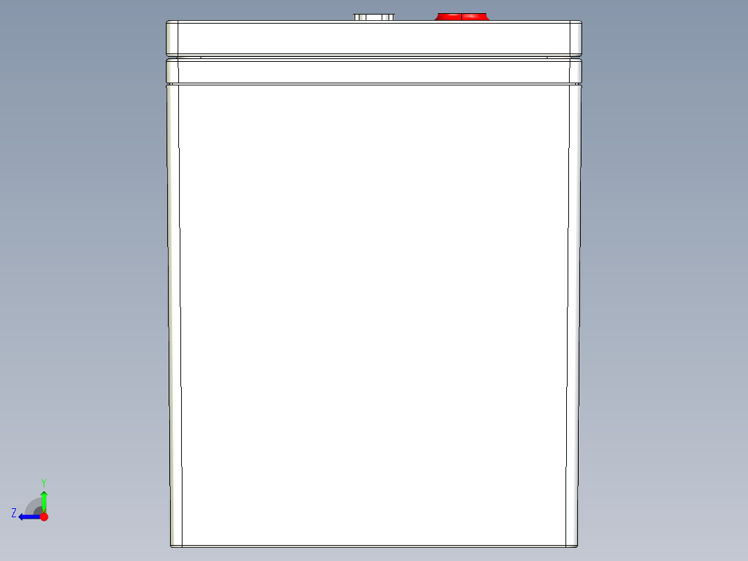 电池仓、电池(92)右视图