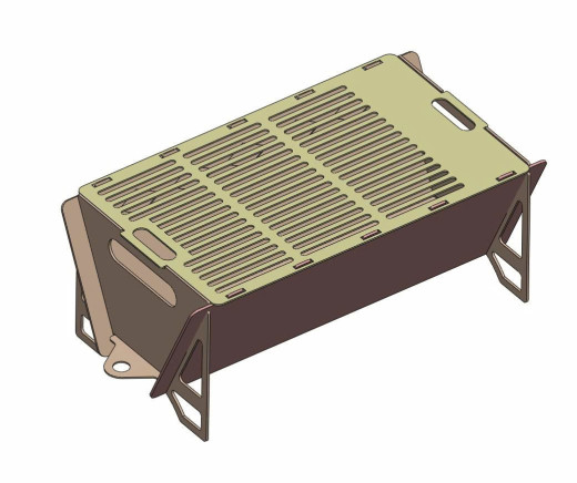 烧烤木炭烤架缩略图