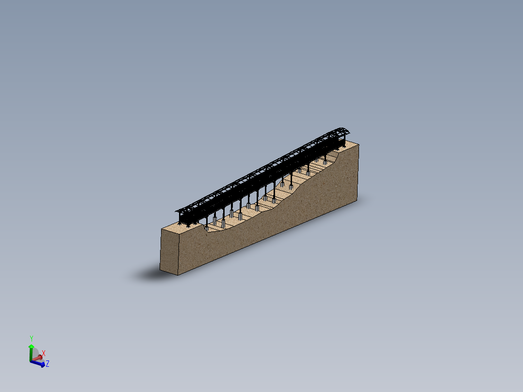 钢结构桥梁55米x2.4米