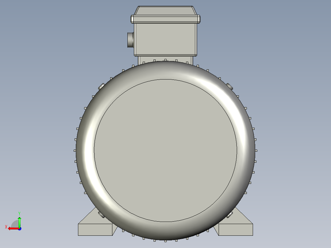 Y3系列(IP55)三相异步电动机Y3-100L1-4后视图