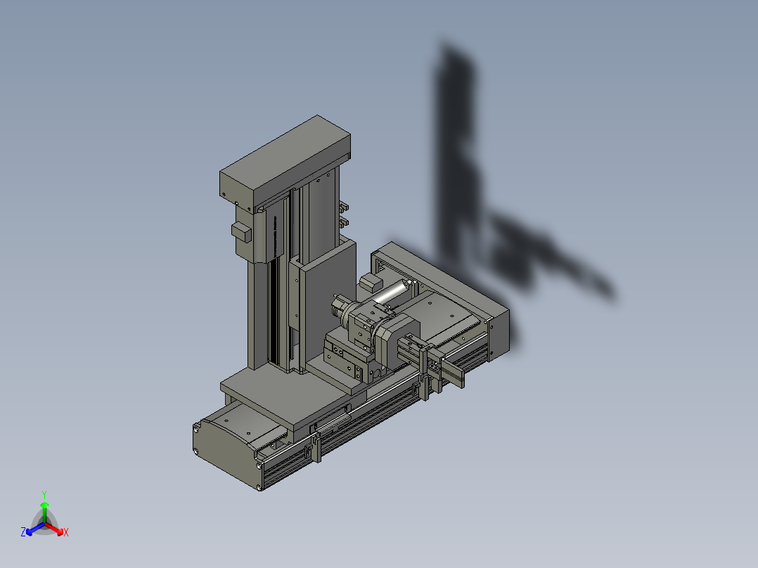 入袋机械手正等轴测图