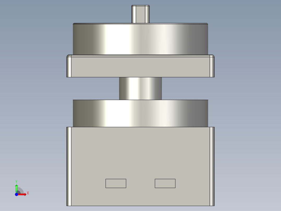 电控柜-111H000569电源开关LW42B2-1824_L前视图