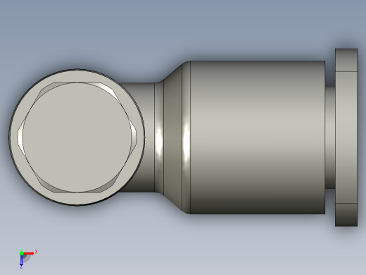回转弯管接头USYELN6-M5俯视缩略图