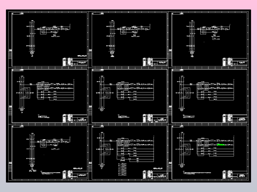 450立方米高炉热风炉配电设备接线
