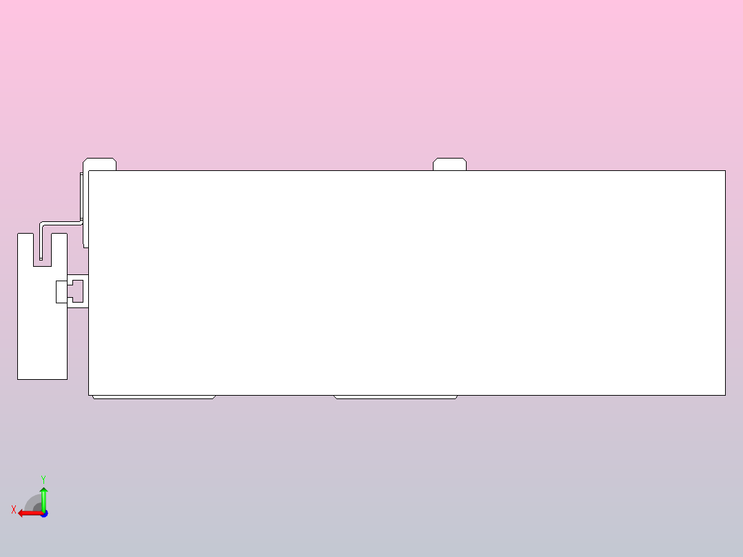 MTH10标准螺杆滑台[MTH10-L#-800-BL-P10-C3]后视图