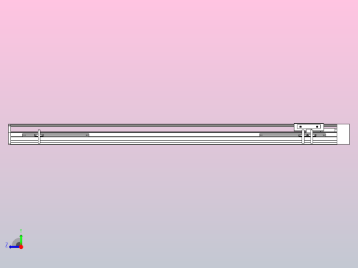 MTH10标准螺杆滑台[MTH10-L#-800-BL-P10-C3]右视缩略图
