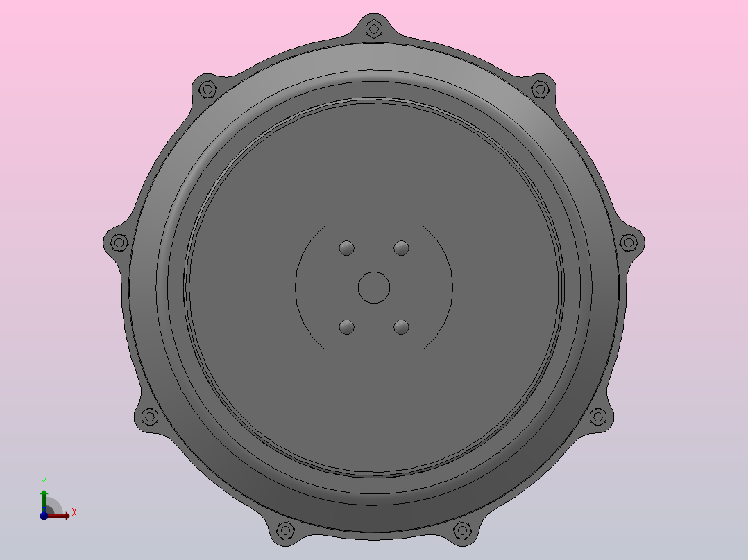 GKE315L管道风机[GKE315L]左视图