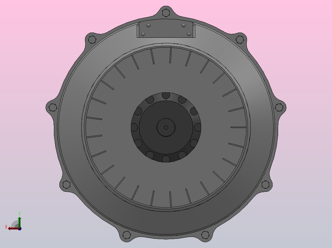 GKE315L管道风机[GKE315L]右视图