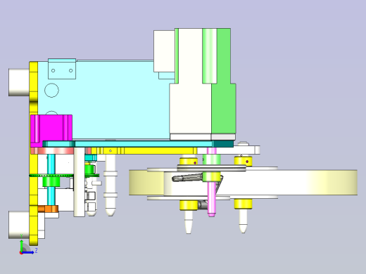 料带自动上料机左视缩略图