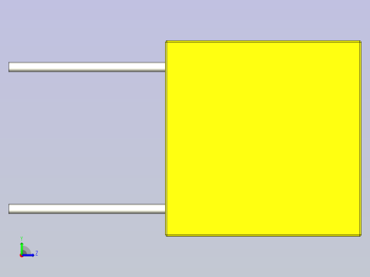 电容器 0.1uF，100V左视缩略图
