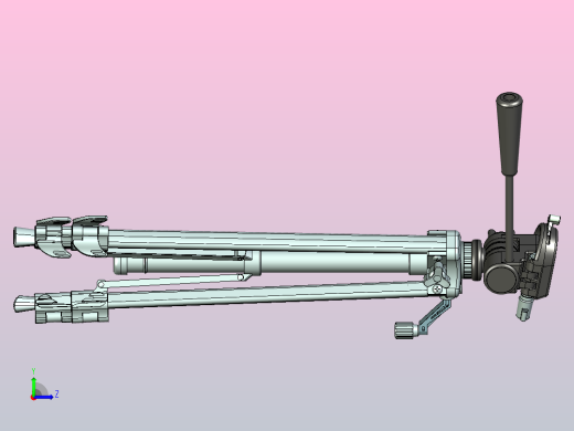 相机三脚架左视缩略图