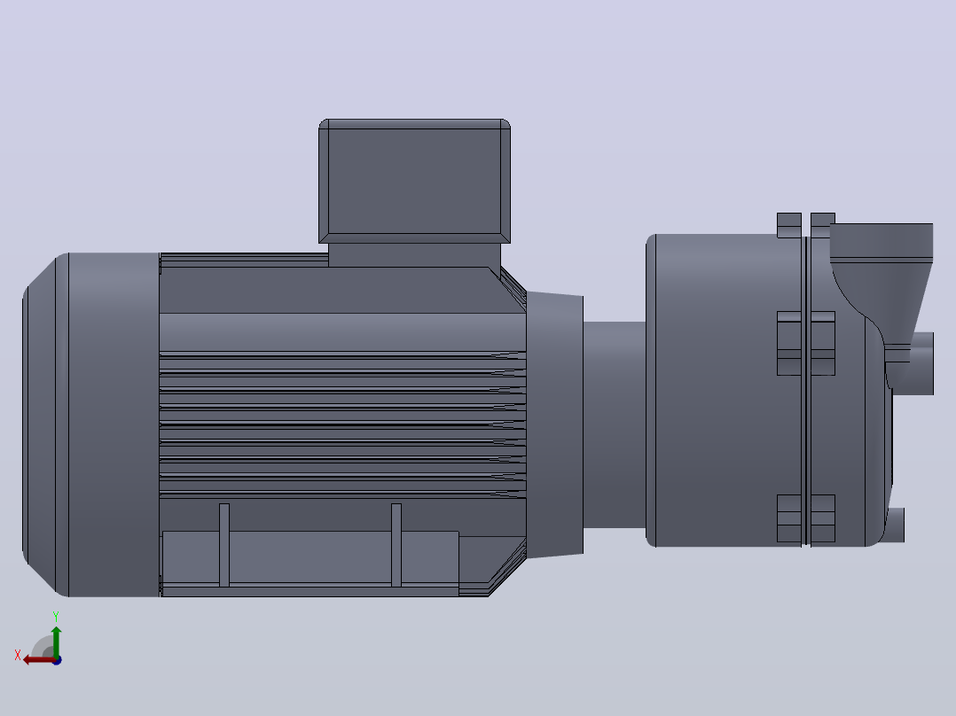 液环真空泵2BV2[2BV2061]主视图