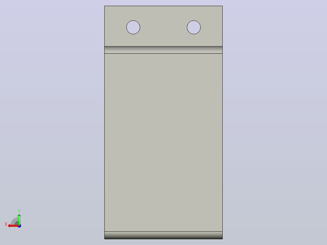YLCT21X140X78-C1通用型梁支撑架后视图