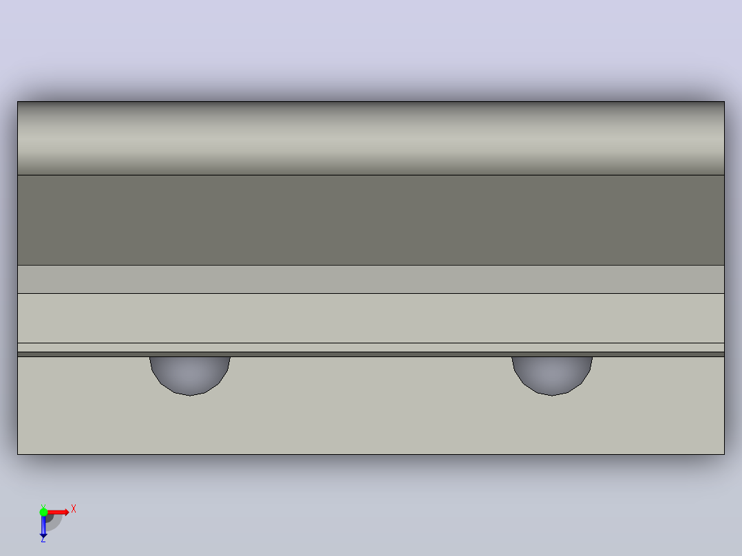 YLCT21X140X78-C1通用型梁支撑架俯视图