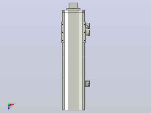 MT100BS半封闭丝杆滑台[MT100BS.L#.250.BM.P20.C3]俯视缩略图