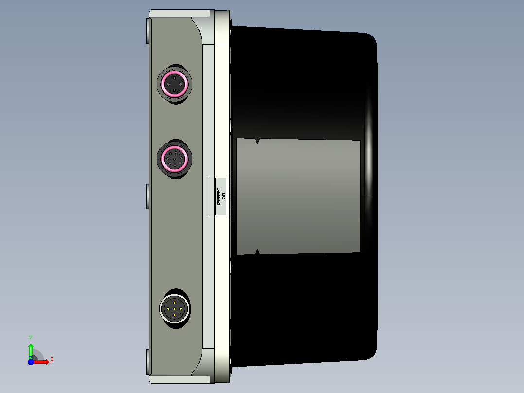 LMS1000激光扫描仪前视图
