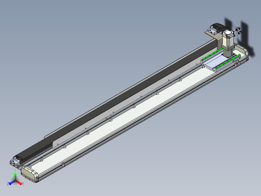 MFM14-BC-400W-1500L齿轮齿条模组MFM14 最大负载88KG