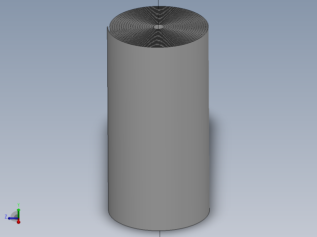 阴极箔，3V，450F超级电容器，TPLH 3R0 450SS35X71主视图